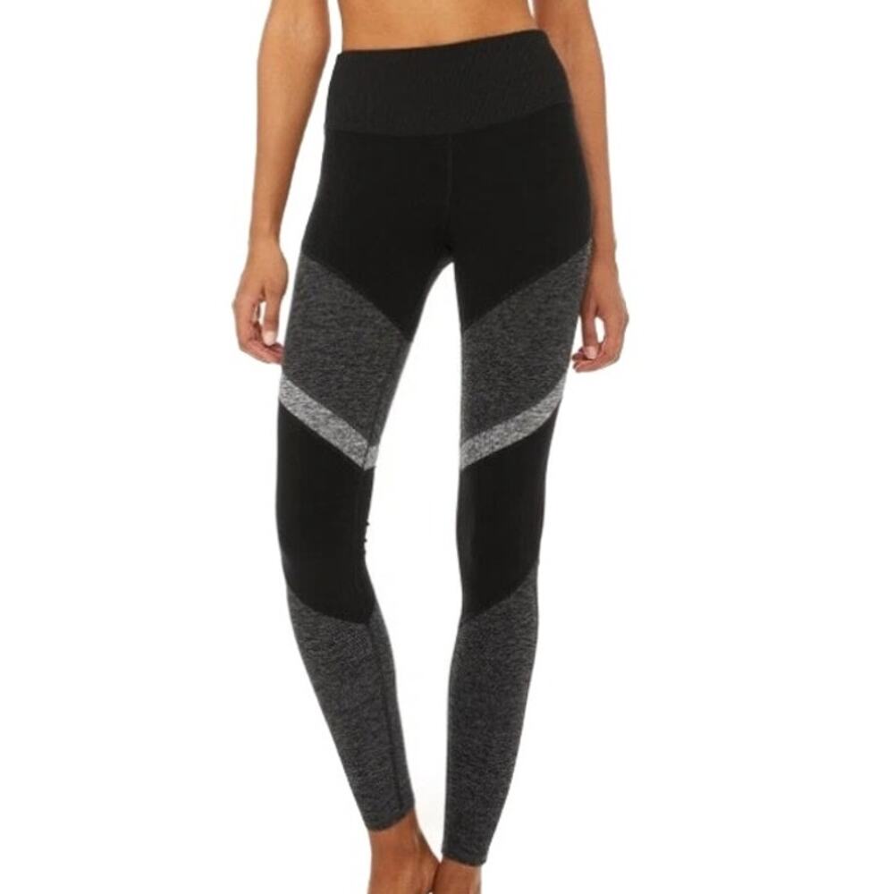 Women's Alo Yoga Colorblock High Waisted High Rise Alosoft Sheila Leggings